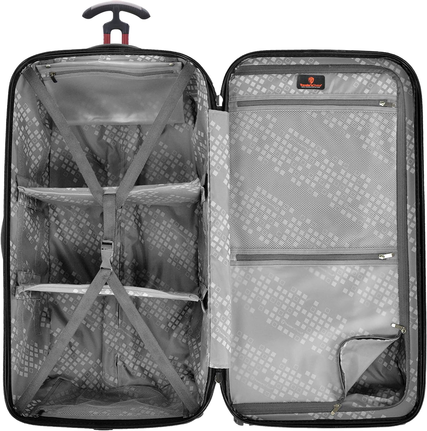 Traveler's Choice Maxporter II 30" Hardside Spinner Trunk Luggage, Expandable, Dark Green - Image 5